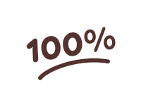 Keep It 100 The Best Sticker by Big Dog Pet Foods