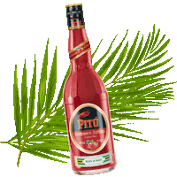 PITU_Official_De drink holiday beach vacation Sticker