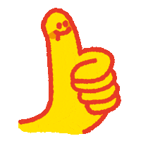 최고 엄지 Sticker