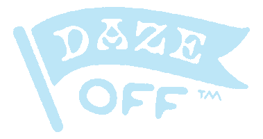 Logo Flag Sticker by Daze Off