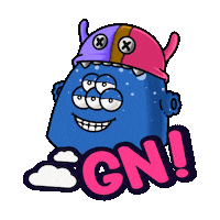 MetaverseMarauders nft metaverse good night gn Sticker