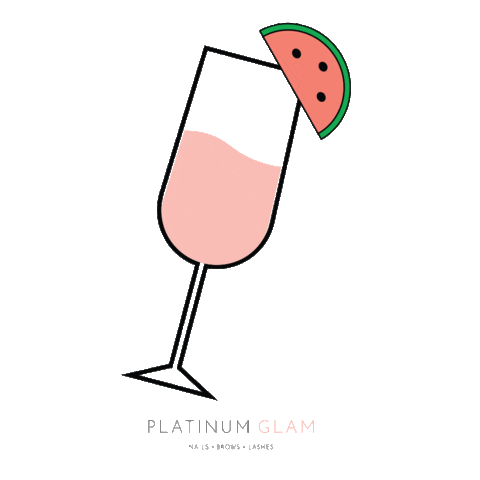 Pink Bar Sticker by Platinum Glam