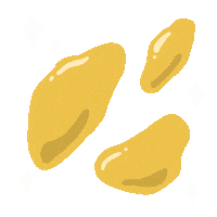 イラスト 金 Sticker