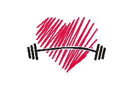 strive4performance sport heart fitness performance Sticker