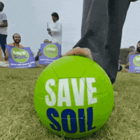 Football Sport GIF by Conscious Planet - Save Soil
