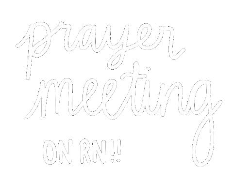 Prayer Meeting Sticker