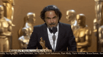 alejandro g inarritu GIF by The Academy Awards