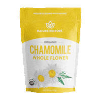 Chamomile Tea Flower Sticker by Nature Restore