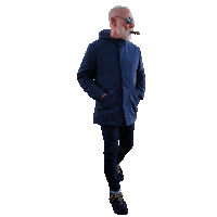 Theman Sticker by RANDY WILLARD | THE MAN MAKES THE SUIT
