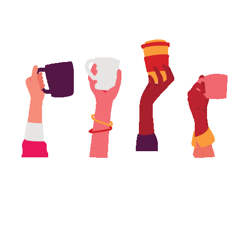 hydralyte winter tea warm cosy Sticker