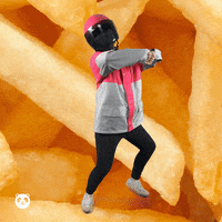 foodpanda_APAC happy food pink yummy GIF