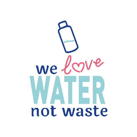 eaudeparis water paris waste edp Sticker