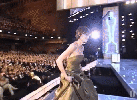 hilary swank oscars GIF by The Academy Awards