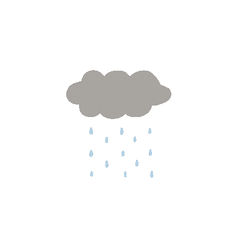 giphyupload rain cloud Sticker