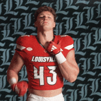 University Of Louisville Football GIF by Louisville Cardinals