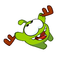 Merry Christmas Sticker by Om Nom