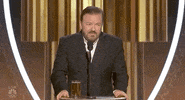 iamjestfulmeanings golden globes ricky gervais golden globes 2020 gervais GIF