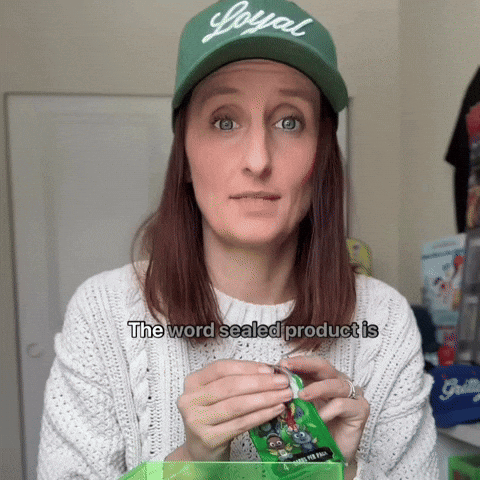 AnneBagg veefriends trading cards veefriends cards lets rip GIF