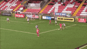 Goal Passing GIF by Cliftonville Football Club