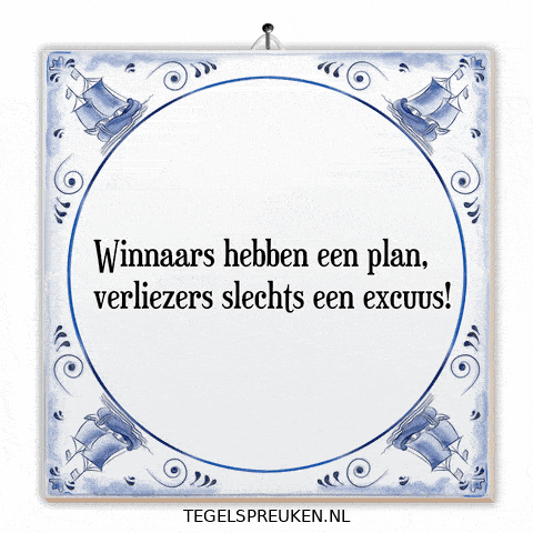 Focus Plan GIF by Tegelspreuken.nl