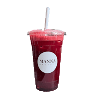 Organic Juice Sticker by Manna Organic