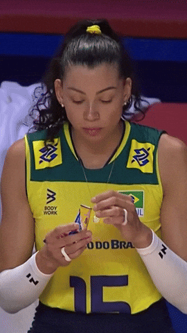 Brazil Oops GIF by Volleyball World