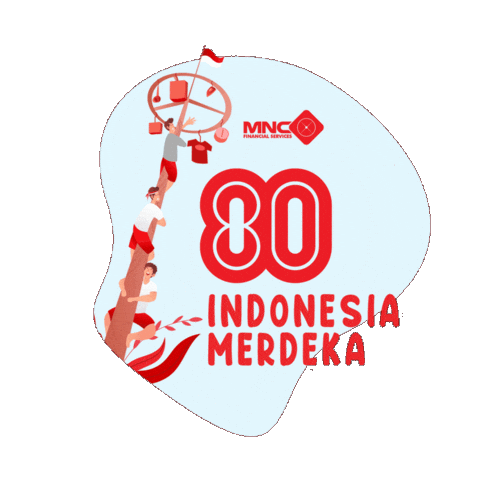 Merdeka Dirgahayu Indonesia Sticker by MNC Kapital Indonesia