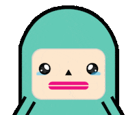 sad cry Sticker by Capsubeans
