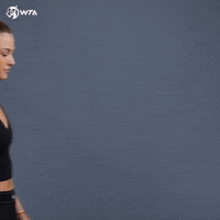 Walk In Tennis GIF by WTA