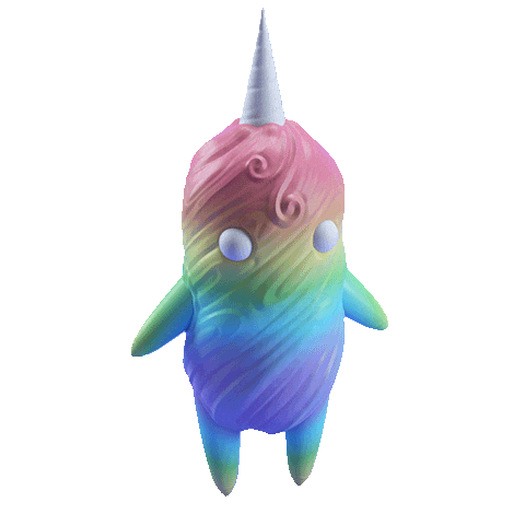 Happy Cotton Candy Sticker