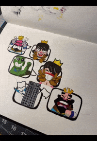 Clash Royale Emotes GIF