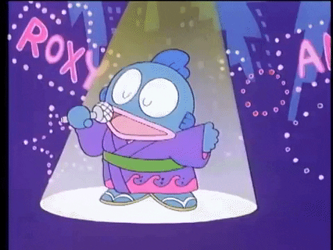 kayleighab giphyupload sanrio hangyodon GIF