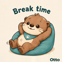 Break Time with Otto the Otter