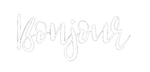 Bonjour Hello Sticker by C tout toi