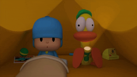 Pato Asustados GIF by Pocoyo