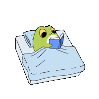 Bitcoin Reading Sticker by Ordinary Frends