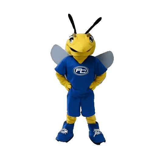 Buzzy Sticker by Fullerton College