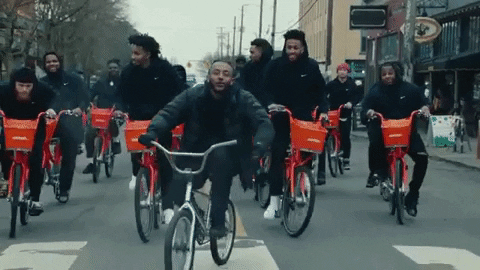 Bikes Amine GIF by HipHopDX