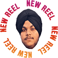 Harman Dabra Sticker by BORN ON INSTAGRAM