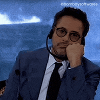 Sleepy Robert Downey Jr GIF by Bombay Softwares