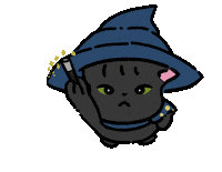 Cat Magic Sticker