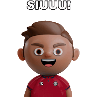 Cristiano Ronaldo Football Sticker by OneFootball Heads