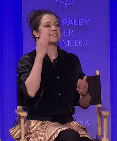 orphan black sarah manning GIF by The Paley Center for Media