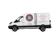 Delivery Van Sticker by Blas ar Fwyd