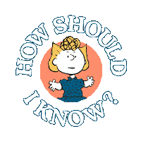 Confused Animation Sticker by Peanuts