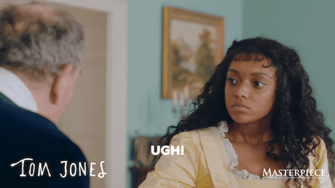 Leave Me Alone Whatever GIF by MASTERPIECE | PBS