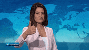 linda zervakis no GIF by tagesschau
