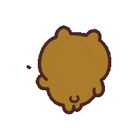 Bear くま Sticker by やべーべや