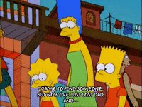 sad bart simpson GIF