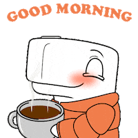 Happy Good Morning Sticker by Ordinary Friends